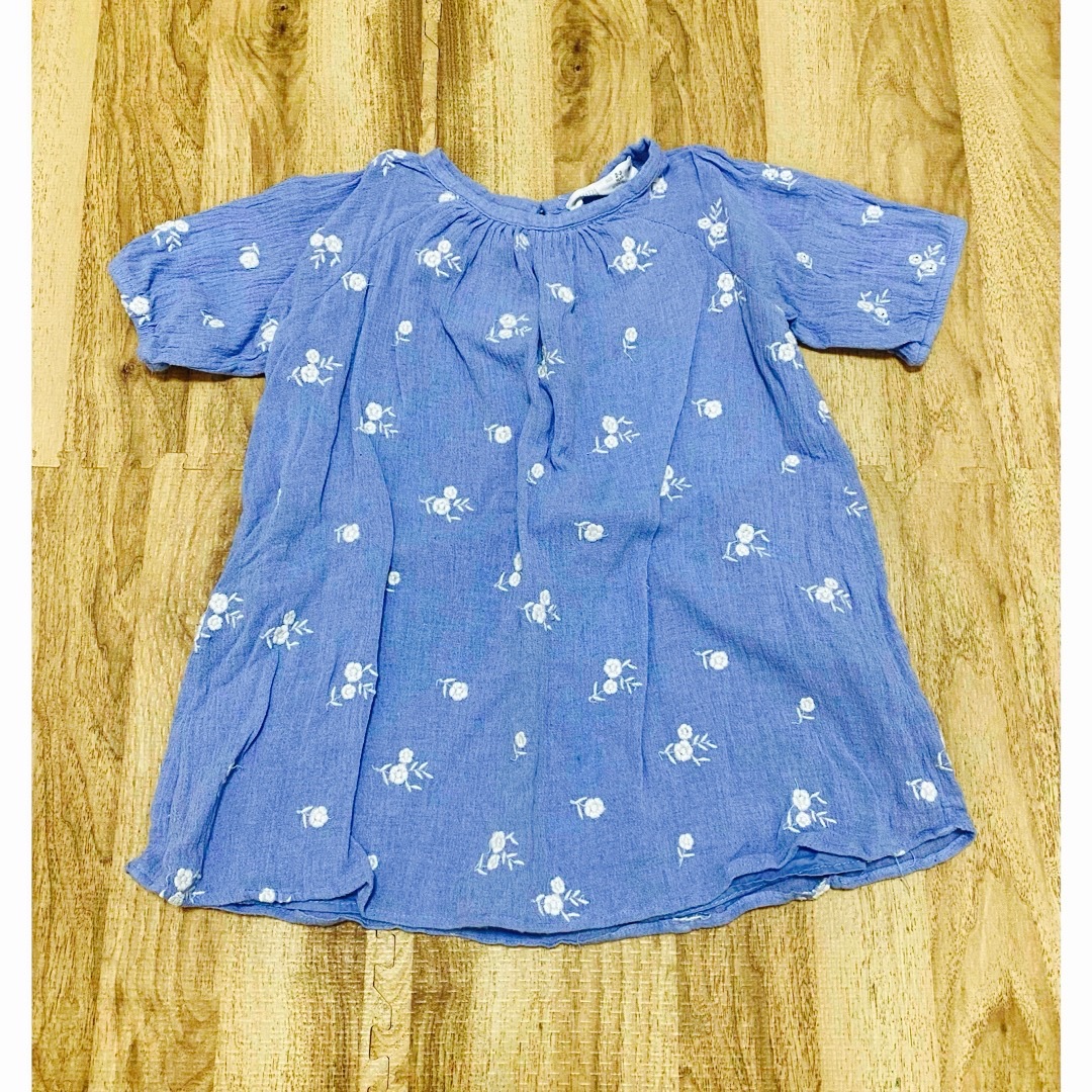 ZARA KIDS - ザラベビー 花柄刺繍ワンピース 95 98 100 の通販 ZARA KIDS - ザラベビー 花柄刺繍ワンピース 95 98 100 の通販
