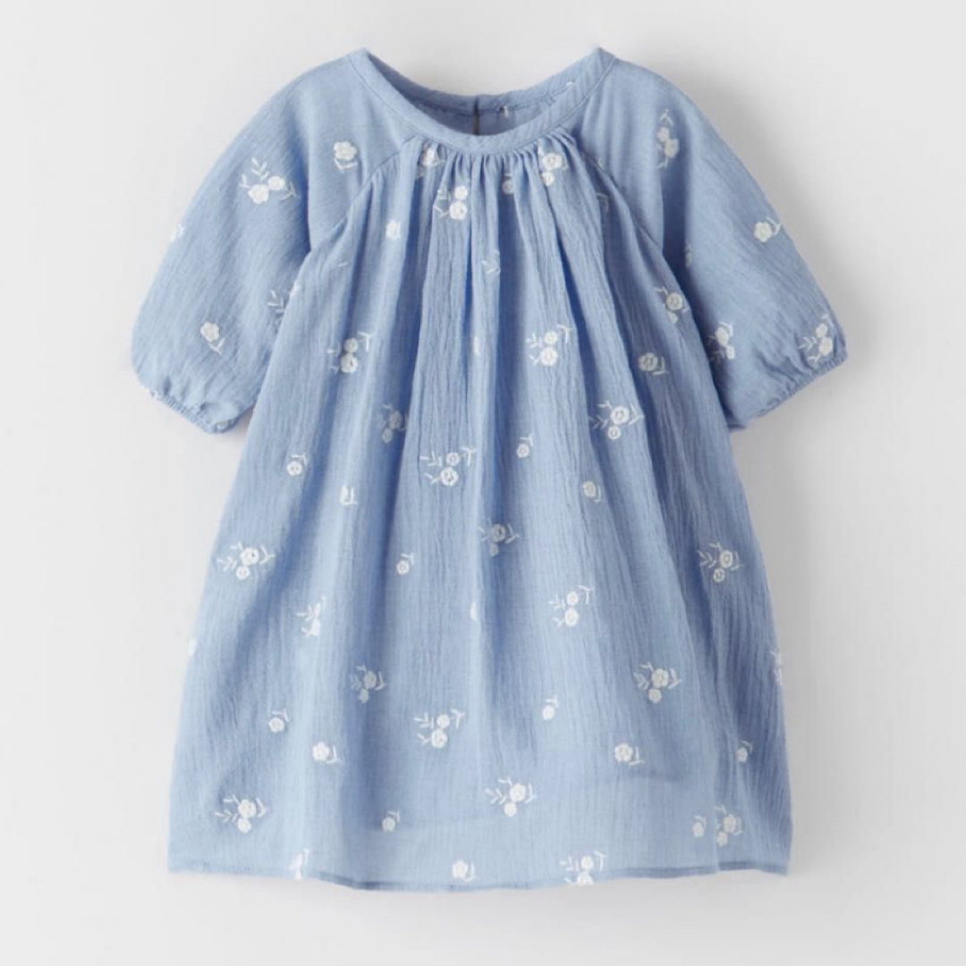 ZARA KIDS - ザラベビー 花柄刺繍ワンピース 95 98 100 の通販 ZARA KIDS - ザラベビー 花柄刺繍ワンピース 95 98 100 の通販