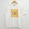 XL★古着 半袖 ビンテージ Tシャツ メンズ 90年代 90s LSU CR…