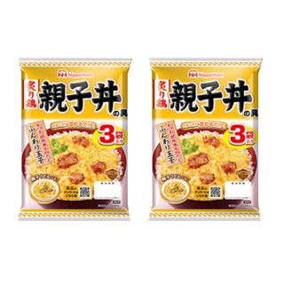 ニッポンハム　どんぶり繁盛　親子丼の具　　3袋入x2 (レトルト食品)