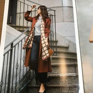 FOXEY フォクシー Firenze　トレンチコート　フィレンツェ　スカーフ付