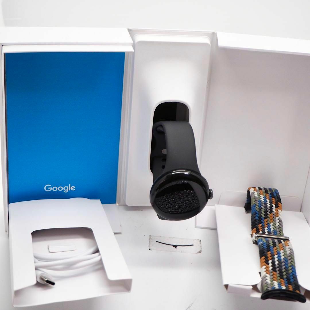 Google(グーグル)の101【美品】Google pixel watch 2 LTE ブラック 人気 その他のその他(その他)の商品写真