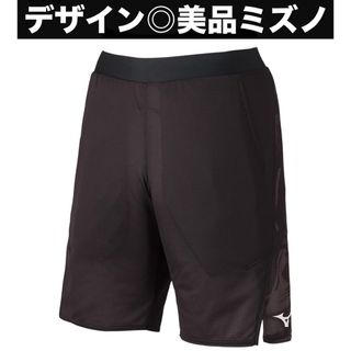 ミズノ(MIZUNO)の美品 バドミントン テニス ミズノ ハーフパンツ ゲームパンツ スリムフィット(バドミントン)