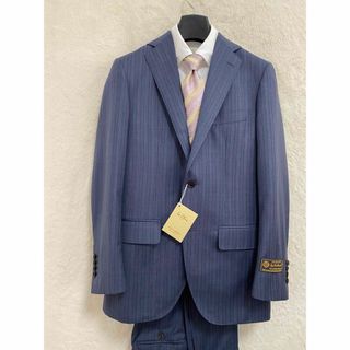 ロロピアーナ(LORO PIANA)の【新品】春夏物 ロロピアーナ生地使用 メンズ スーツ Y6 M ブルーグレー(セットアップ)