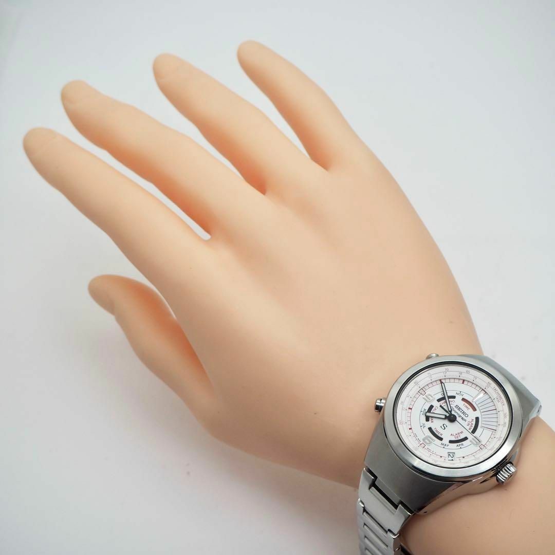 SEIKO(セイコー)の549 セイコー時計　サス　マルチファンクション　メンズ腕時計　クロノグラフ メンズの時計(腕時計(アナログ))の商品写真