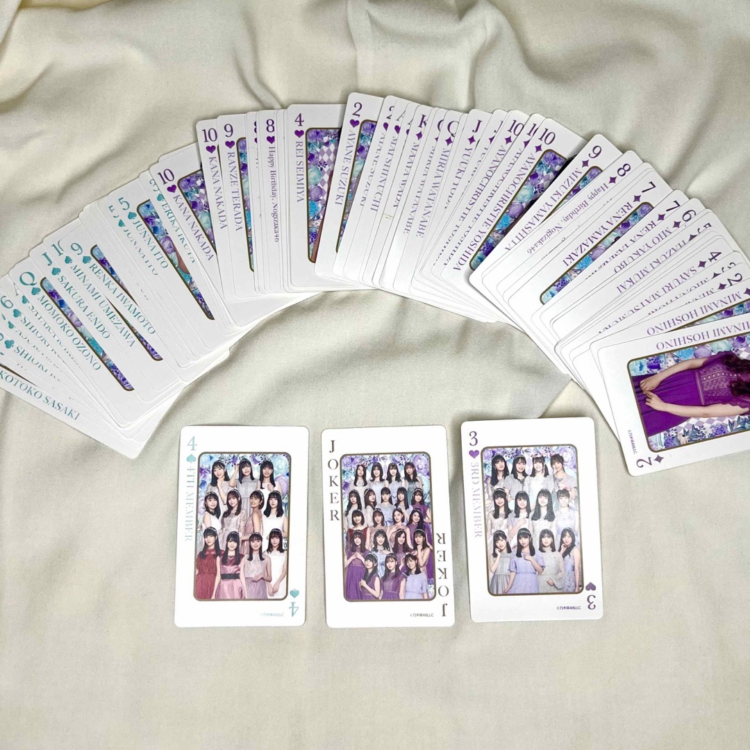 乃木坂46 - 乃木坂46 トランプ(8th birthday live 非売品) 82枚 乃木坂46 - 乃木坂46 トランプ(8th birthday live 非売品) 82枚