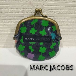 マークジェイコブス(MARC JACOBS)のマークジェイコブス　小銭入れ　がま口　財布　コインケース　黒　ゴールド(コインケース)