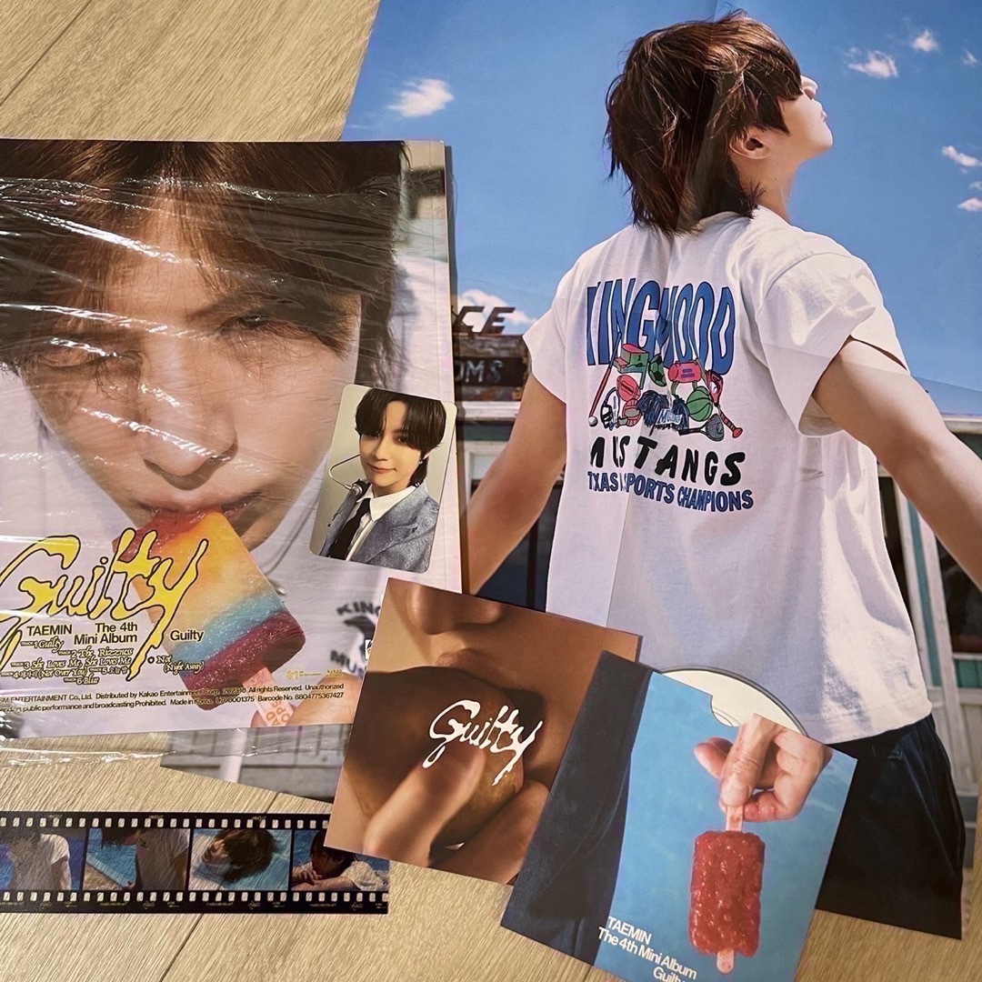 SHINee(シャイニー)のSHINee テミン Guilty トレカ　CD セット　1-4 エンタメ/ホビーのCD(K-POP/アジア)の商品写真