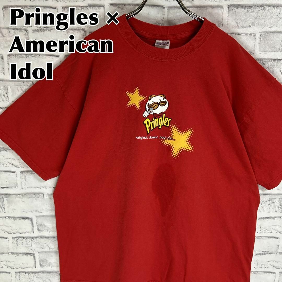 GILDAN(ギルタン)のPringles プリングルス アメリカンアイドル 両面デザイン Tシャツ 半袖 メンズのトップス(Tシャツ/カットソー(半袖/袖なし))の商品写真