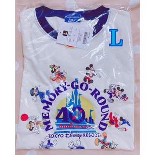 ディズニー(Disney)のディズニーランド　メモリーゴーラウンド　40周年　Tシャツ　Lサイズ(Tシャツ(半袖/袖なし))