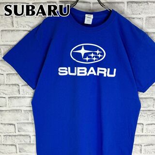 ギルタン(GILDAN)のSUBARU スバル エンブレム センターロゴ 企業 Tシャツ 半袖 輸入品(Tシャツ/カットソー(半袖/袖なし))