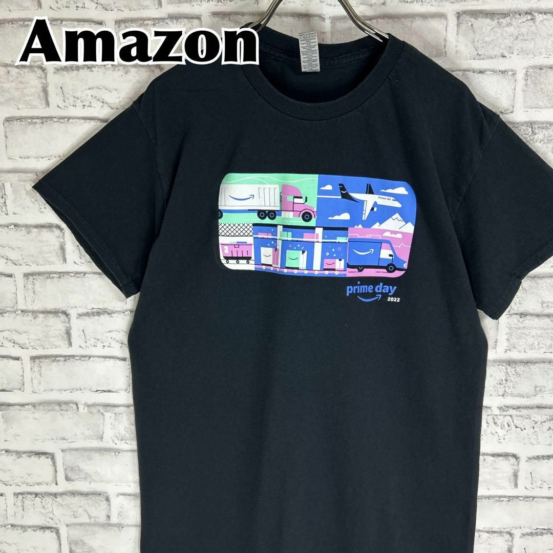 GILDAN(ギルタン)のAmazon アマゾン プライムデイ イラスト 企業 Tシャツ 半袖 輸入品 メンズのトップス(Tシャツ/カットソー(半袖/袖なし))の商品写真