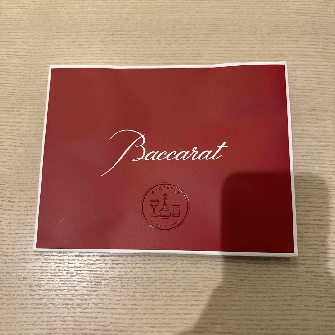 Baccarat(バカラ)の新品未使用　バカラ ショップ袋 レディースのバッグ(ショップ袋)の商品写真