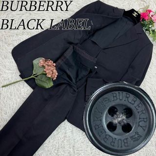 バーバリーブラックレーベル(BURBERRY BLACK LABEL)のバーバリーブラックレーベル メンズ スーツ ストライプ ノバチェック パンツ(スーツジャケット)