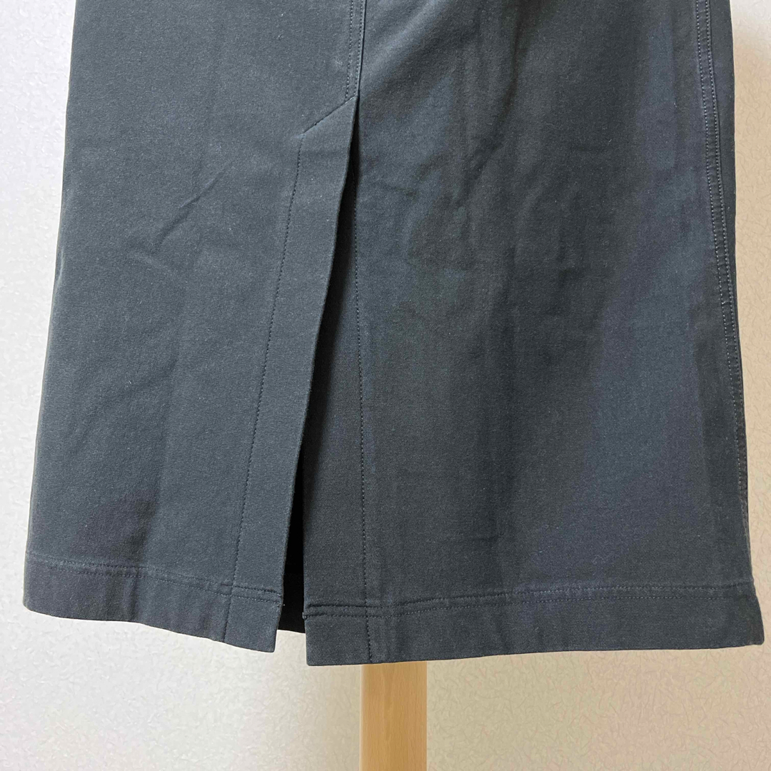 UNIQLO(ユニクロ)の【used】ユニクロ　デニムジャージーナローロングスカート レディースのスカート(ロングスカート)の商品写真