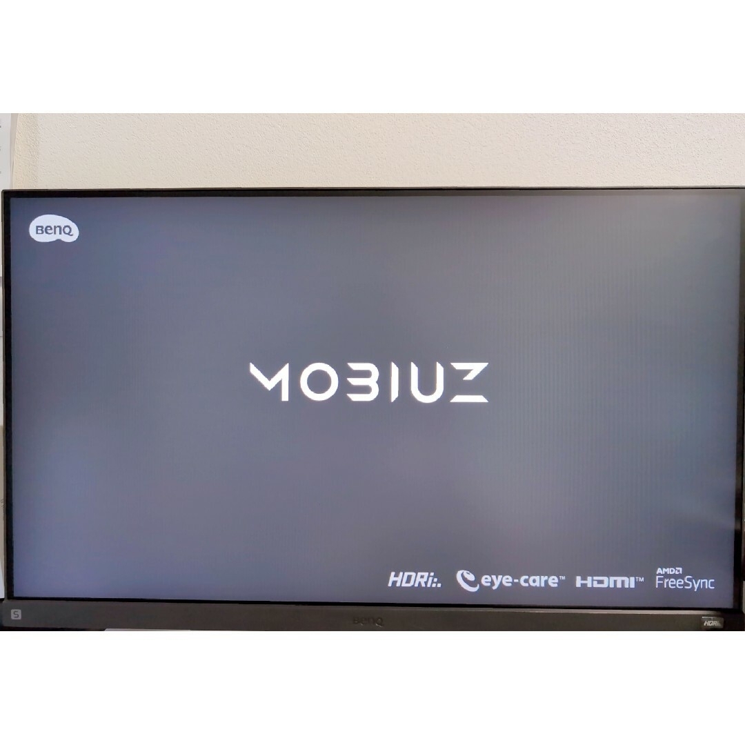 BENQ(ベンキュー)の【最終値下げ】BENQ  MOBIUZ ダークグレー EX2510S スマホ/家電/カメラのPC/タブレット(ディスプレイ)の商品写真