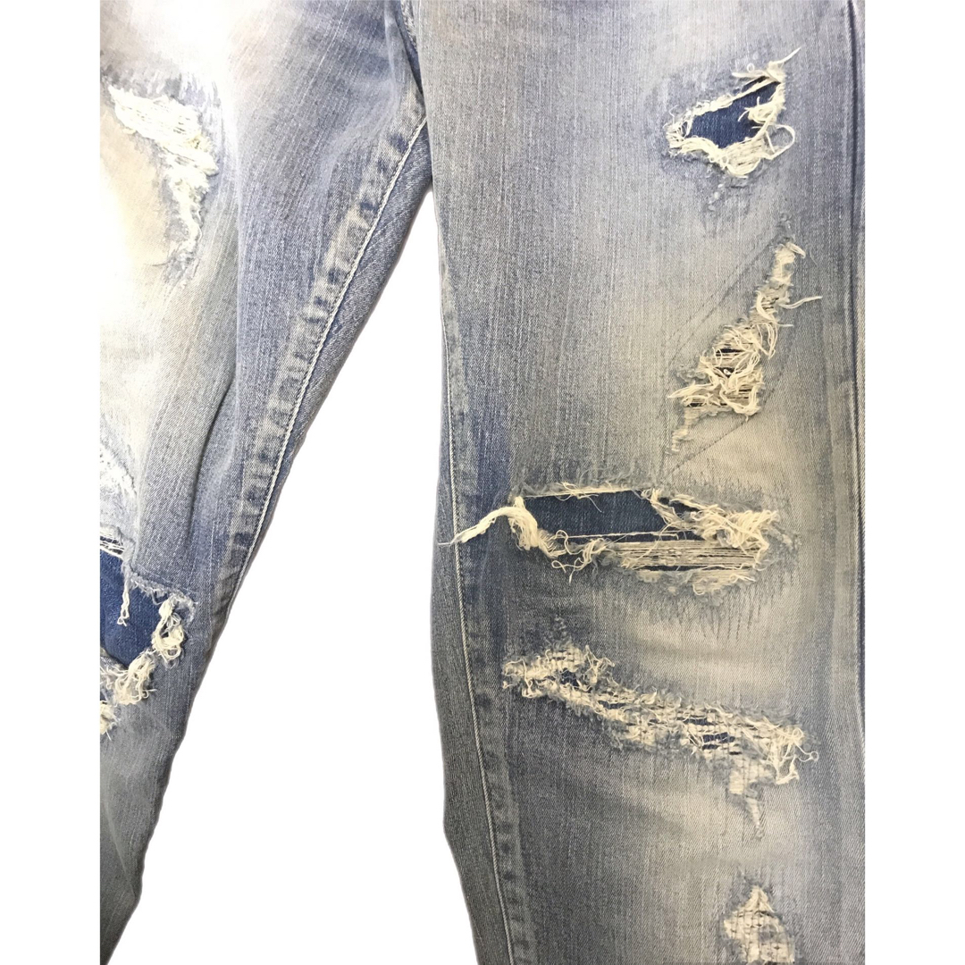 LIDNM(リドム)のISKO HIGH STRETCH SKINNY DENIM PANTS メンズのパンツ(デニム/ジーンズ)の商品写真