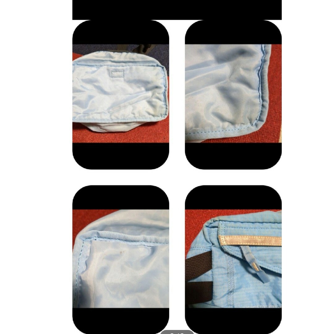 PORTER(ポーター)のPORTERボディバッグ水色 メンズのバッグ(ボディーバッグ)の商品写真