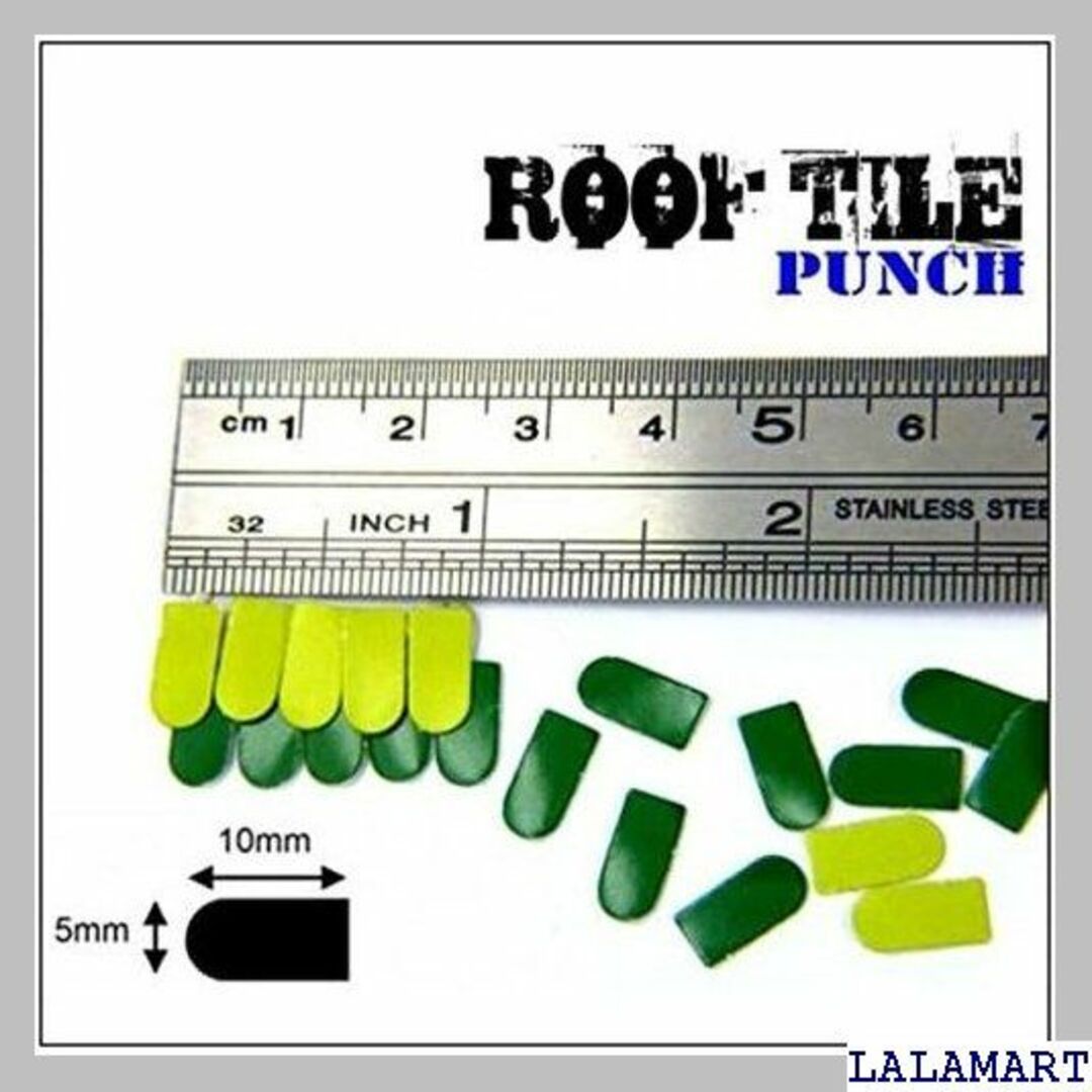 グリーンスタッフワールド 欧風屋根瓦パンチ ミニチュア用ツ GSW-48 85 エンタメ/ホビーのエンタメ その他(その他)の商品写真