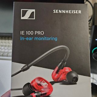 ゼンハイザー(SENNHEISER)のSENNHEISER IE 100 PRO Red(ヘッドフォン/イヤフォン)