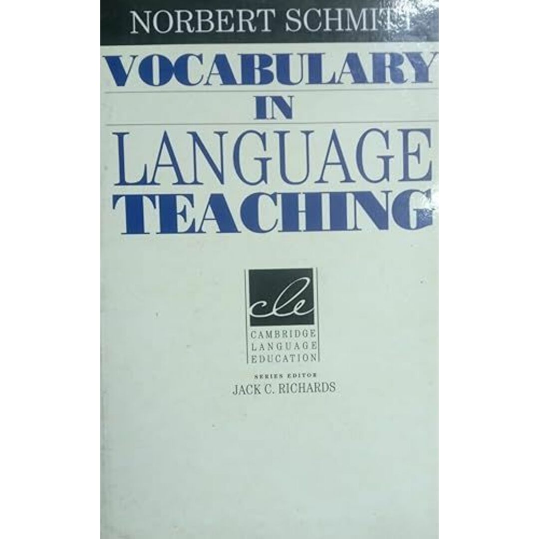 Vocabulary in Language Teaching (Cambridge Language Education) エンタメ/ホビーの本(語学/参考書)の商品写真