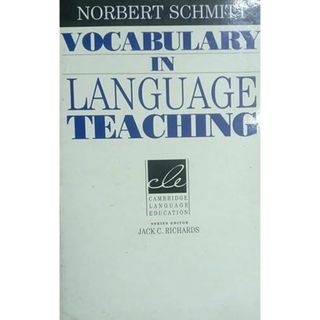 Vocabulary in Language Teaching (Cambridge Language Education)(語学/参考書)