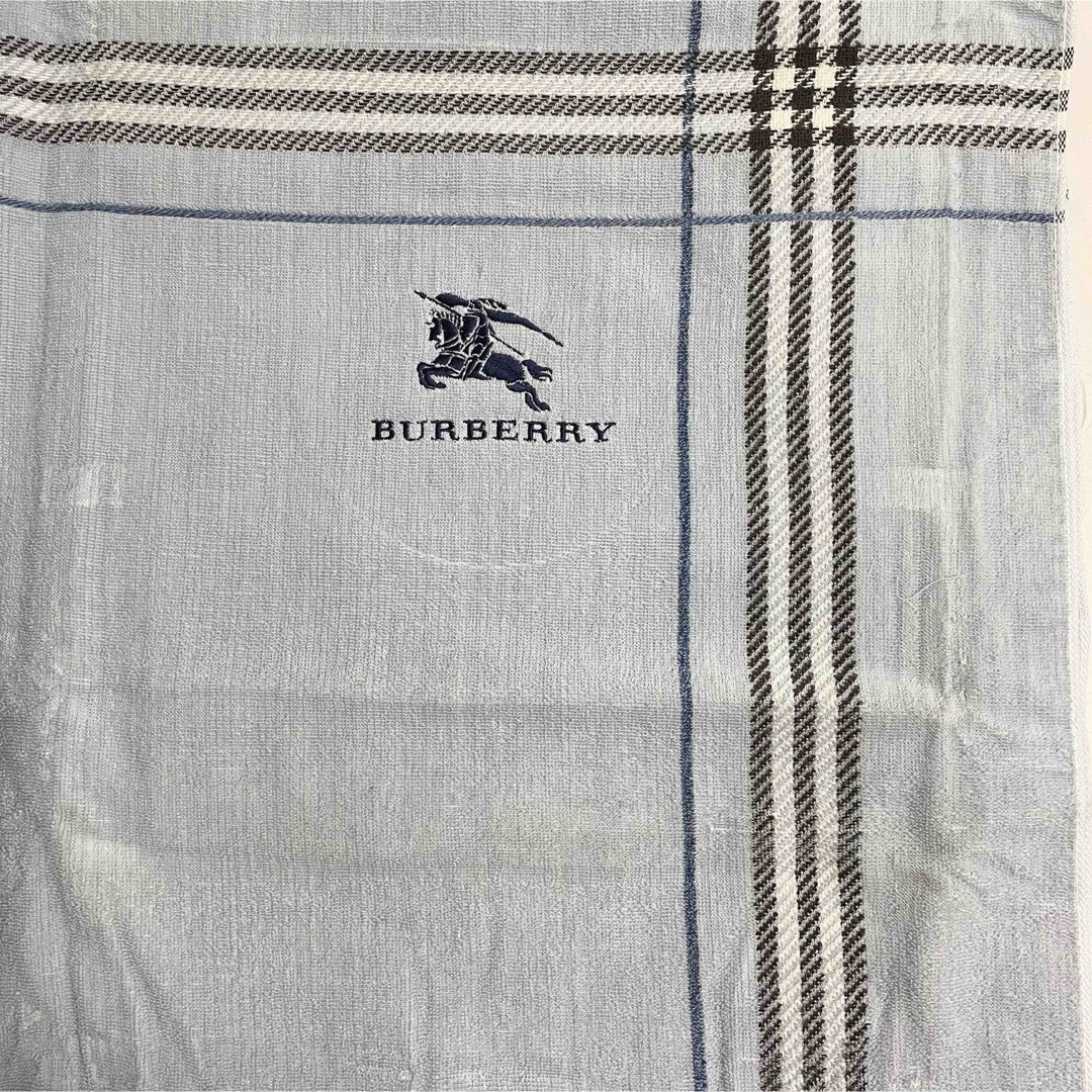 BURBERRY(バーバリー)のBURBERRY LONDON バーバリー ロゴ タオルケット 西川産業 未使用 インテリア/住まい/日用品の寝具(その他)の商品写真