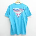 M★古着 コロンビア COLUMBIA 半袖 ブランド Tシャツ メンズ ワン…