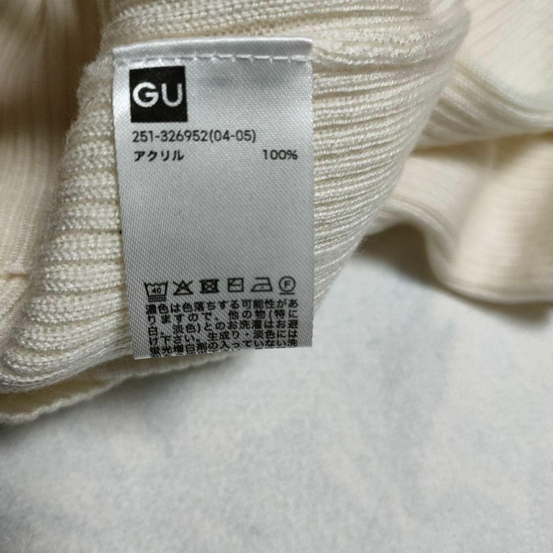 GU(ジーユー)のGU ジーユー (L)　リブタートルネックセーター レディースのトップス(ニット/セーター)の商品写真