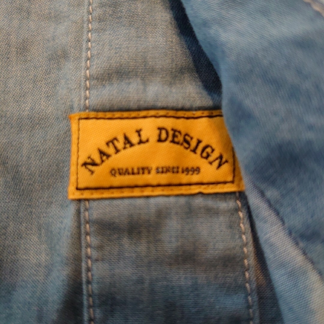 NATAL DESIGN(ネイタルデザイン)のNATAL DESIGN 　デニム風　シャツ メンズのトップス(シャツ)の商品写真