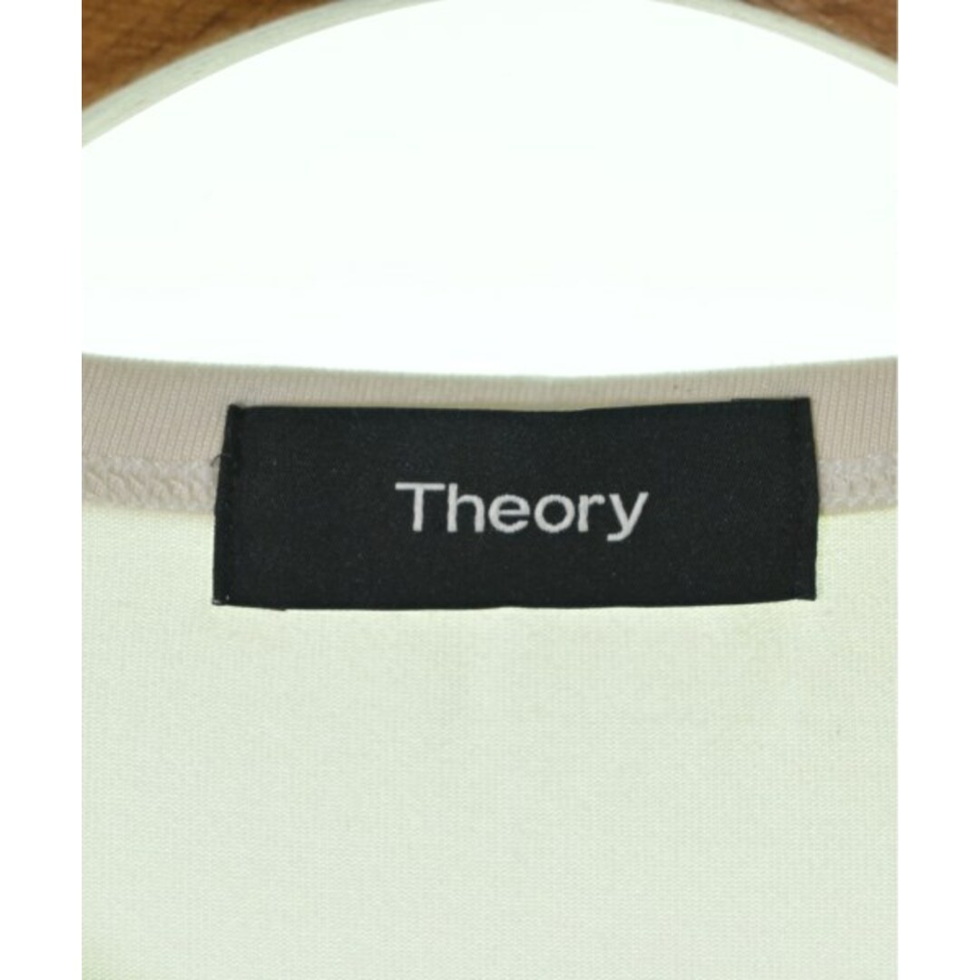 theory(セオリー)のTheory セオリー Tシャツ・カットソー S 白 【古着】【中古】 メンズのトップス(Tシャツ/カットソー(半袖/袖なし))の商品写真
