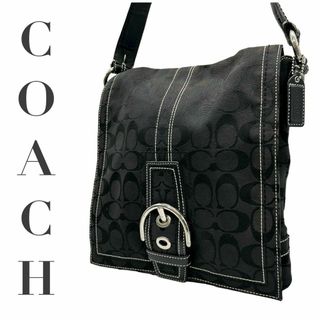 コーチ(COACH)のCOACH コーチ　s57 斜め掛け　10082 ショルダーバッグ　ソーホー　黒(ショルダーバッグ)