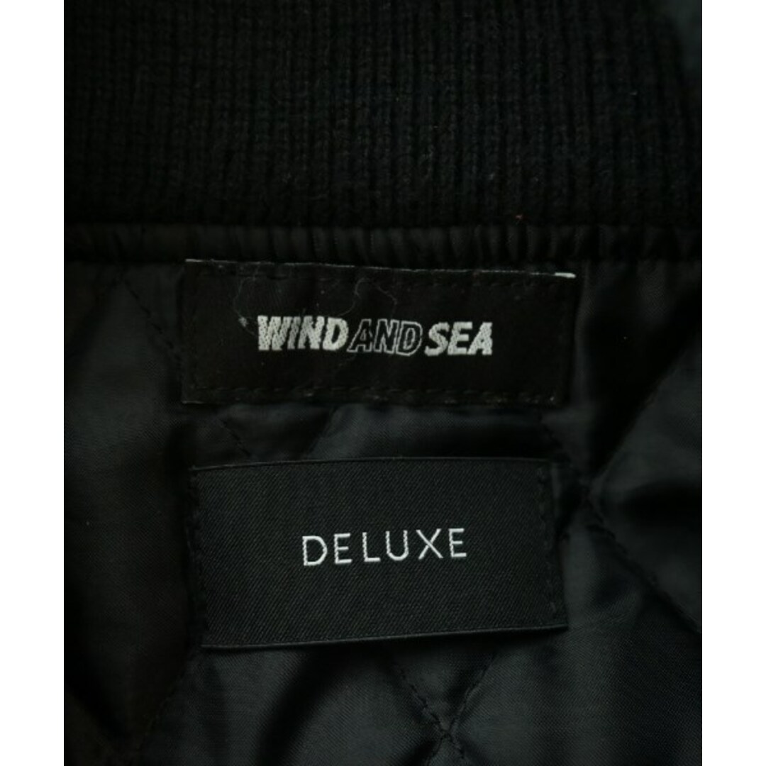 WIND AND SEA - WIND AND SEA ウィンダンシー スタジャン L 黒 WIND AND SEA - WIND AND SEA ウィンダンシー スタジャン L 黒