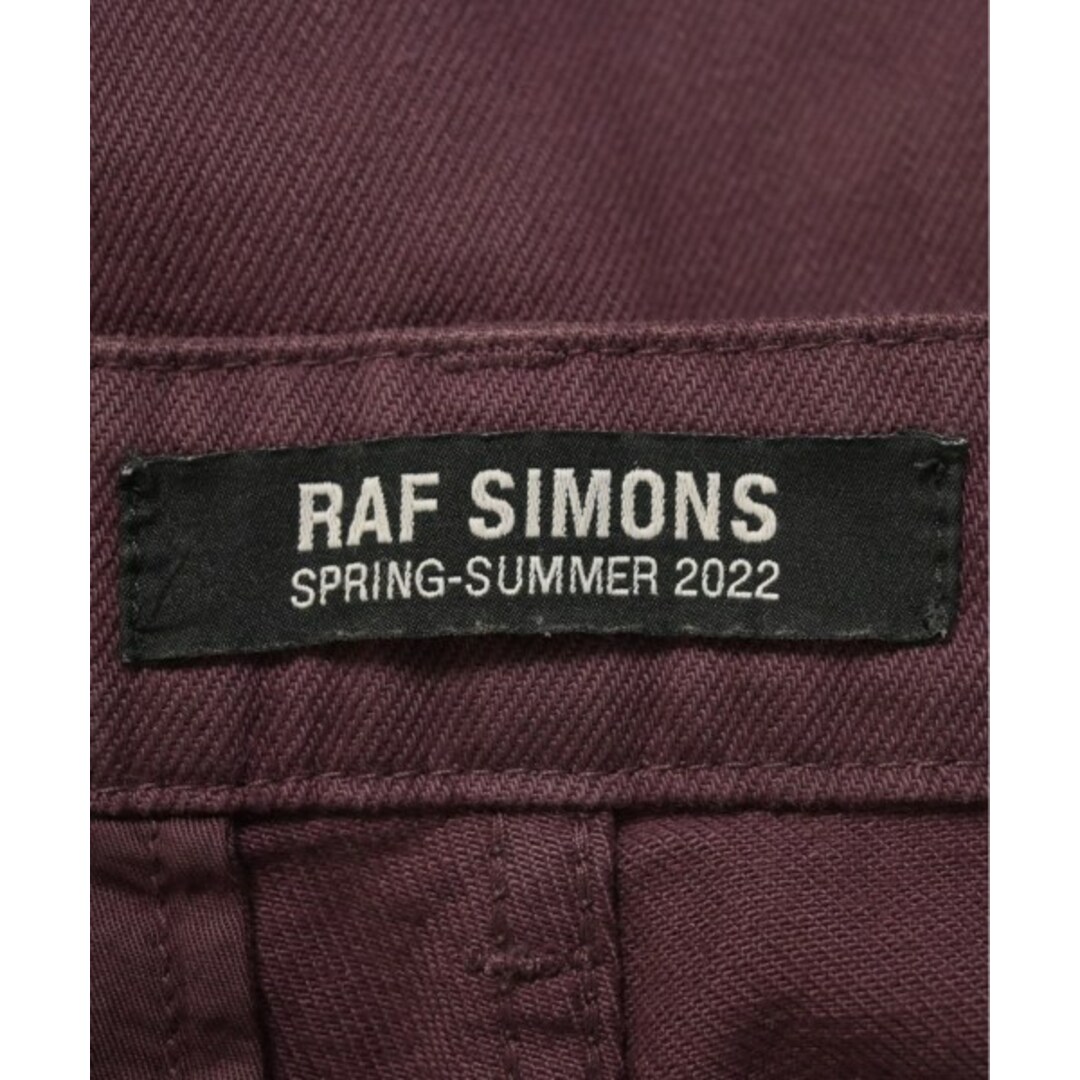 RAF SIMONS(ラフシモンズ)のRAF SIMONS ラフシモンズ ショートパンツ 30(M位) 赤紫 【古着】【中古】 メンズのパンツ(ショートパンツ)の商品写真