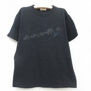 古着 半袖 Tシャツ キッズ ボーイズ 子供服 カエル コットン クルーネック 黒 ブラック 23jun02(シャツ/カットソー)