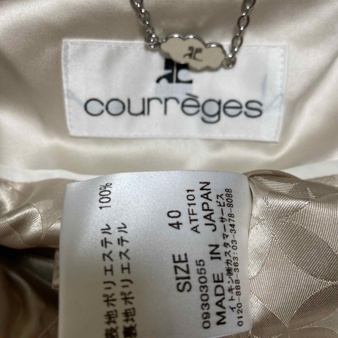 Courreges(クレージュ)の極美品　クレージュ　スプリングコート レディースのジャケット/アウター(スプリングコート)の商品写真