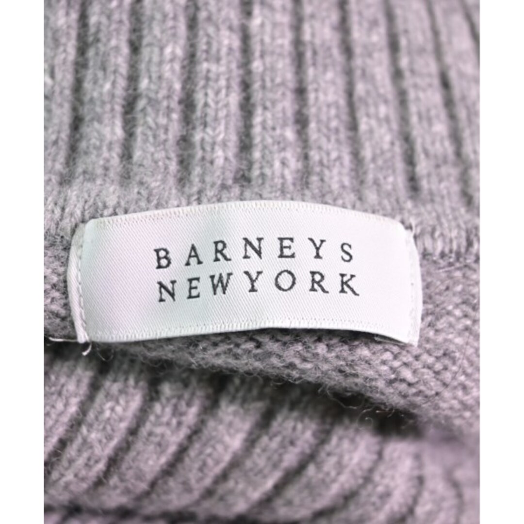 BARNEYS NEW YORK(バーニーズニューヨーク)のBARNEYS NEWYORK バーニーズニューヨーク ワンピース F グレー 【古着】【中古】 レディースのワンピース(ひざ丈ワンピース)の商品写真