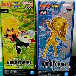 バンプレスト(BANPRESTO)のナルトワールドコレクタブルフィギュア　ミナトフィギュア　サクラフィギュア(アニメ/ゲーム)