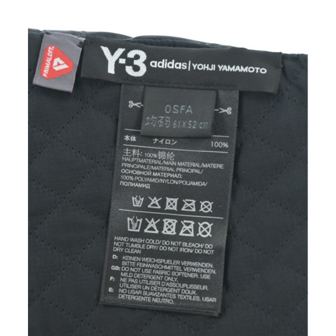 Y-3(ワイスリー)のY-3 ワイスリー マフラー - 黒 【古着】【中古】 レディースのファッション小物(マフラー/ショール)の商品写真