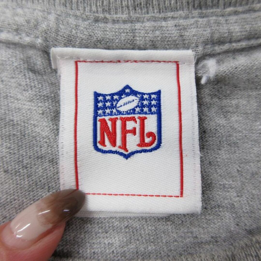 Reebok(リーボック)のXL★古着 半袖 ビンテージ Tシャツ メンズ 00年代 00s NFL ニューイングランドペイトリオッツ リーボック REEBOK 大きいサイズ クルーネック グレー 霜降り アメフト スーパーボウル 23jun07 中古 メンズのトップス(Tシャツ/カットソー(半袖/袖なし))の商品写真