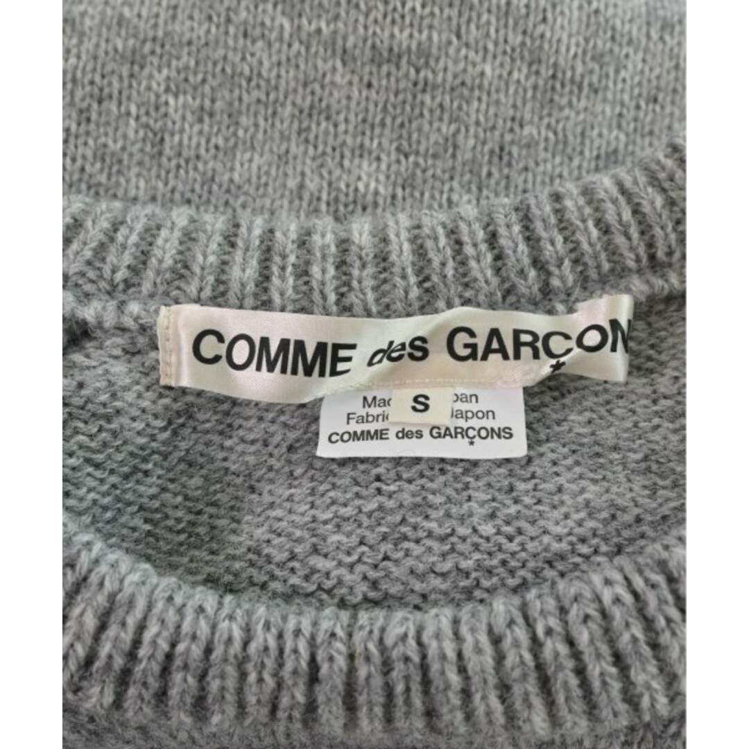 COMME des GARCONS(コムデギャルソン)のCOMME des GARCONS ニット・セーター S グレー 【古着】【中古】 レディースのトップス(ニット/セーター)の商品写真