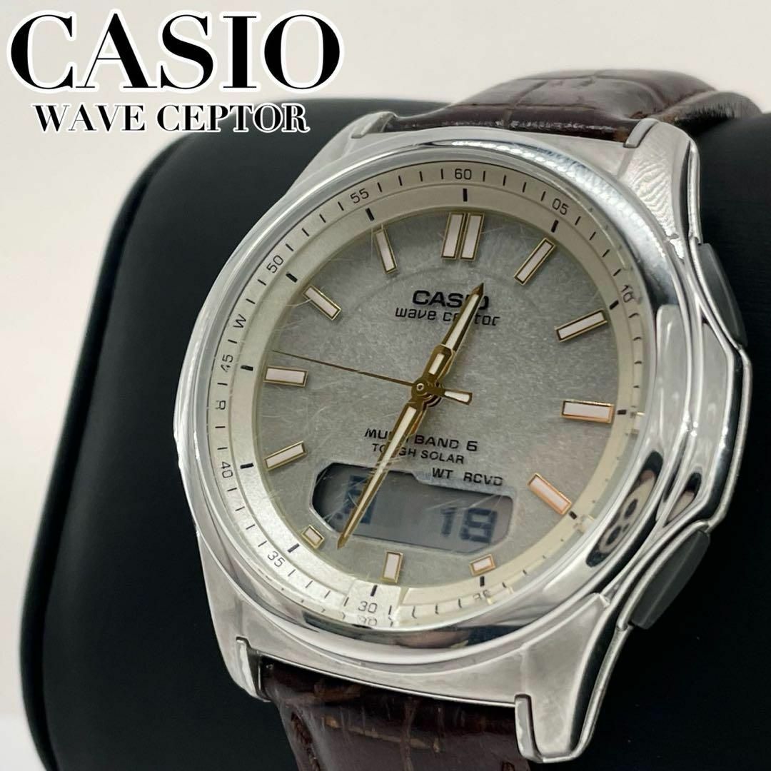 CASIO(カシオ)のCASIO カシオ　w3 腕時計 WAVE CEPTOR 世界6局対応ソーラー メンズの時計(その他)の商品写真