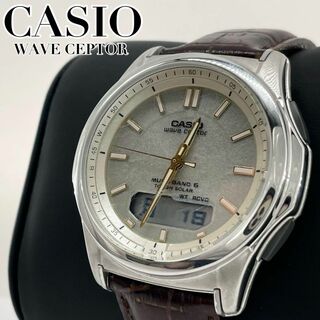 カシオ(CASIO)のCASIO カシオ　w3 腕時計 WAVE CEPTOR 世界6局対応ソーラー(その他)