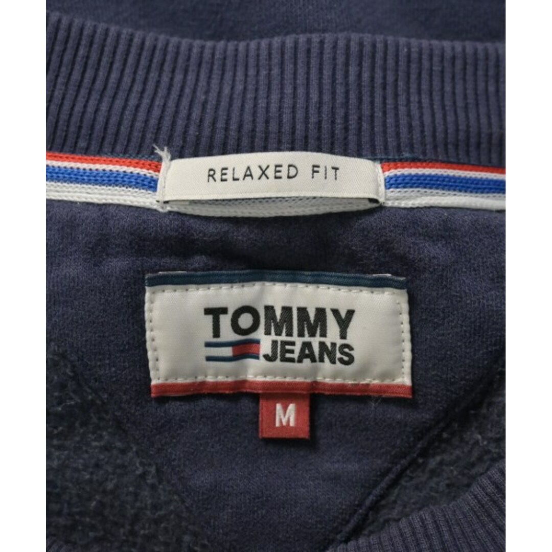 TOMMY JEANS(トミージーンズ)のTOMMY JEANS トミージーンズ スウェット M 紺 【古着】【中古】 メンズのトップス(スウェット)の商品写真