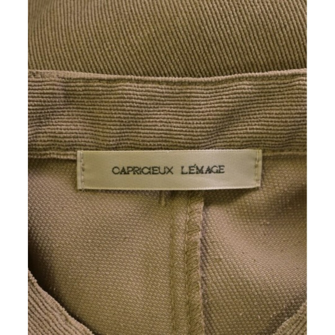 CAPRICIEUX LE'MAGE(カプリシューレマージュ)のCAPRICIEUX LE'MAGE ワンピース F ベージュ 【古着】【中古】 レディースのワンピース(ひざ丈ワンピース)の商品写真