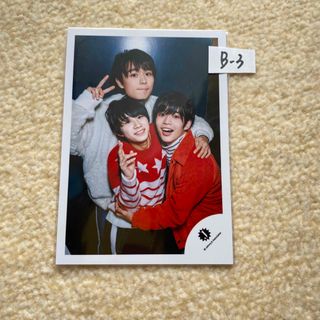 ジャニーズジュニア(ジャニーズJr.)のなにわ男子　長尾謙杜　嶋﨑斗亜　公式写真　オフショ【専用出品時に値段変更します】(アイドルグッズ)