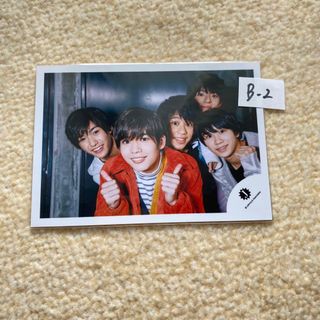 ジャニーズジュニア(ジャニーズJr.)のなにわ男子　長尾謙杜　嶋﨑斗亜　公式写真　オフショ【専用出品時に値段変更します】(アイドルグッズ)