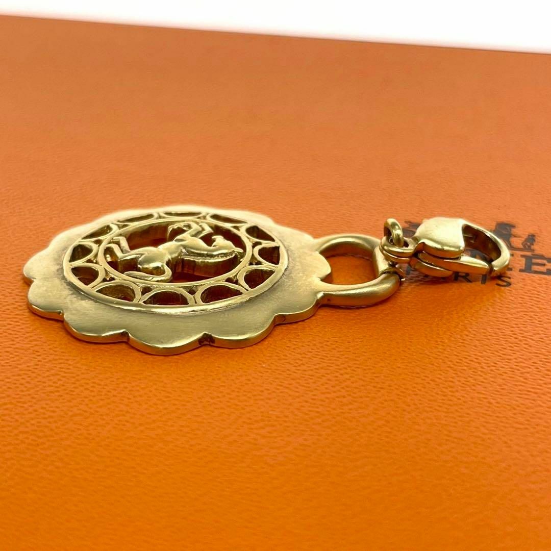 Hermes(エルメス)の希少　美品　HERMES エルメス　h2 ホースモチーフ　ペンダントトップ レディースのアクセサリー(チャーム)の商品写真