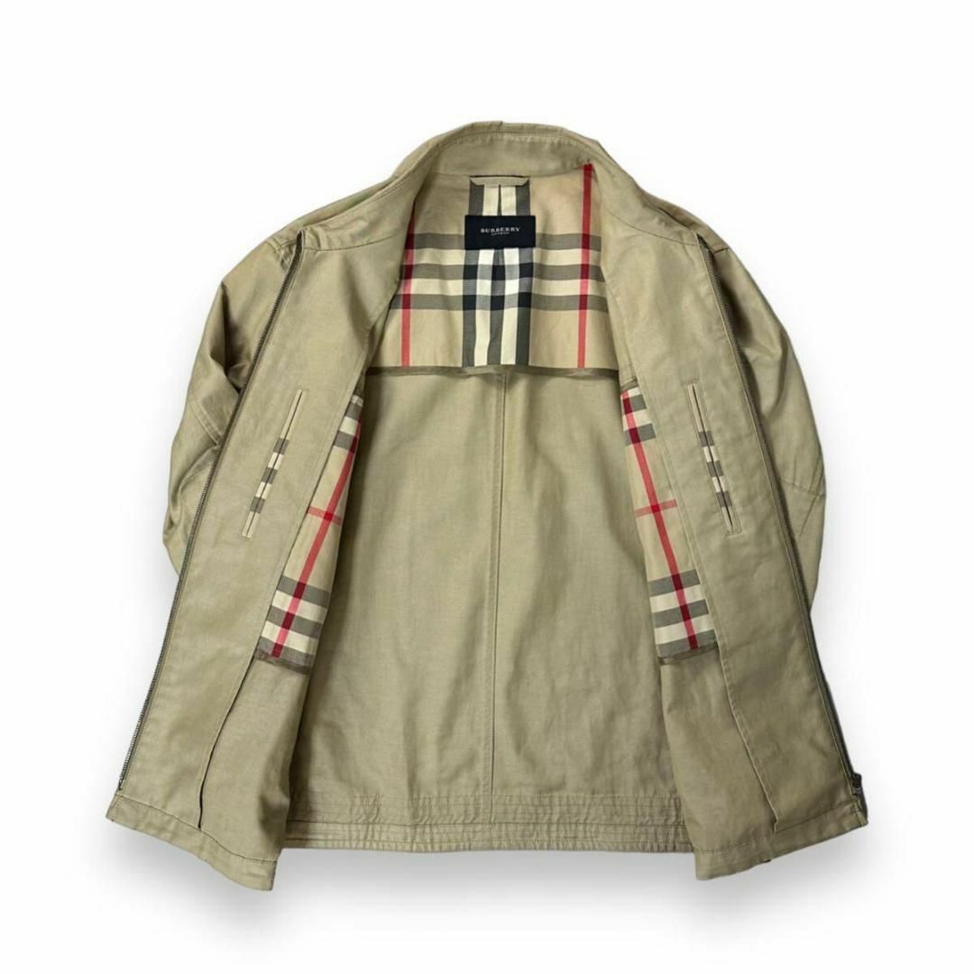 BURBERRY(バーバリー)の【美品】BURBERRY スウィングトップ ジャケット ベージュ L三陽商会 メンズのジャケット/アウター(ブルゾン)の商品写真