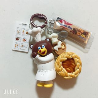 Uproar ハンドメイド キーチェーン にっこりお地蔵さん 幸福？ 陶器の